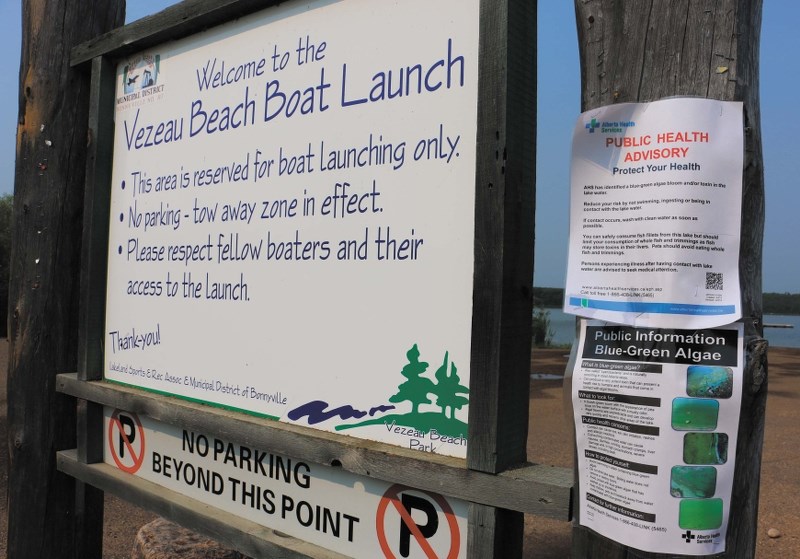AHS issued an advisory for Moose Lake last week.