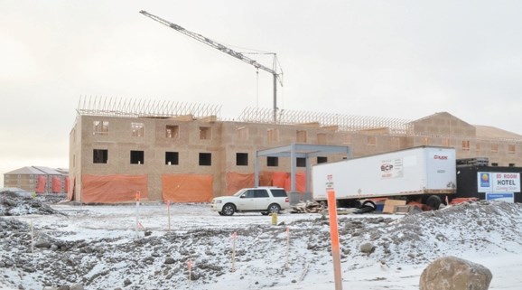 Work continues at the new Eastgate subdivision, which will see two new hotels, a McDonald&#8217;s restaurant and two new apartment complexes completed shortly after the new