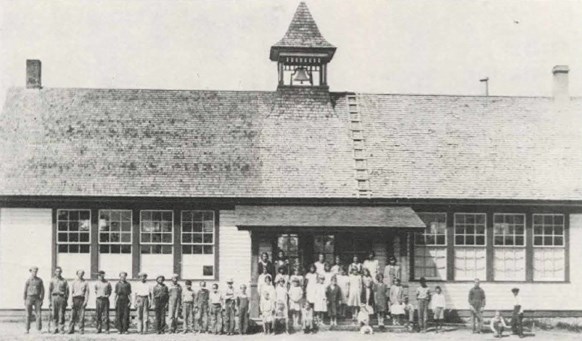 In 1915 a group of 23 students and one teacher became the first occupants of a one room school house known as Glendon School.