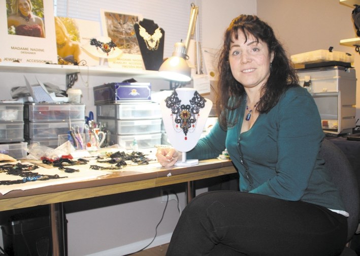 Nadine Deslauriers-Friesen has been handmaking jewellery for 15 years, she&#8217;s currently working on her newest Lavish Collection.