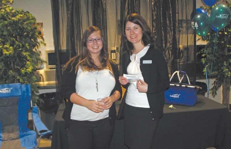 The Lakeland Credit Union celebrated its 75th anniversary last Wednesday with a party at the Energy Centre field house.