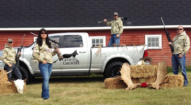 Coyote Country is one of eight teams participating in Wild TV&#8217;s show The Search. The group is made up of Bonnyville couple Leo and Susan Paquin, Martin Tailleur and