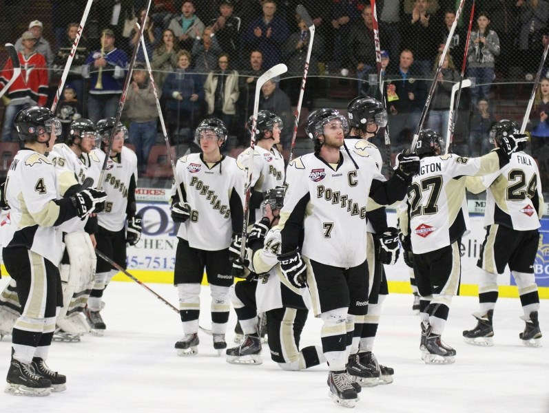 The Bonnyville Pontiacs season came to a close on Sunday night when a 3-1 loss to Spruce Grove eliminated them from the playoffs.