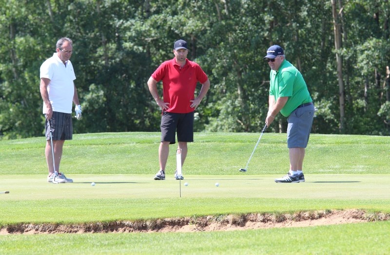 Over 100 golfers hit the links on Friday June 12 for the first annual doctor recruitment golf tournament.