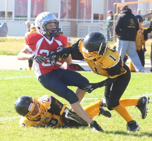 The Bonnyville Renegades kicked off Saturday&#8217;s triple-header with a 46-6 victory over Wainwright.