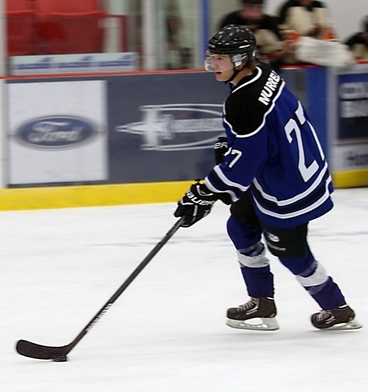 Ice rookie Nicholas Murrell scored the lone shootout goal in the team&#8217;s victory over the Wainwright Bisons.