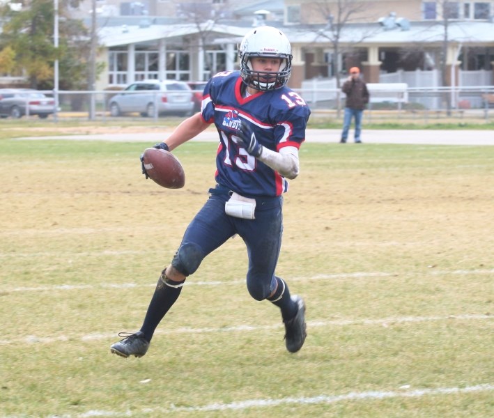 Quarterback Silas Fagnan and the Bonnyville Bandits are preparing to host the Tier III batam provincial final this Saturday.