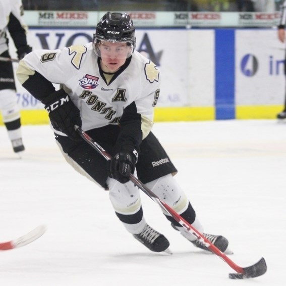Pontiacs Bobby McMann (pictured) and Brinson Pasichnuk have the chance to represent Canada in the World Jr. A Challenge.