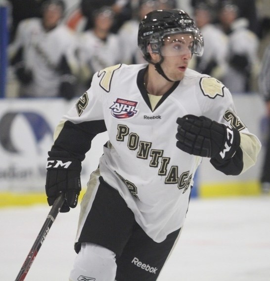 Alden Dupuis picked up four points over the weekend in the Pontiacs&#8217; two wins against Drayton Valley.