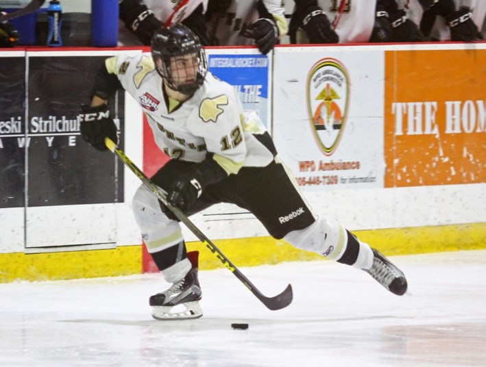 Ryan Piche scored his fifth goal of the season in a 5-4 loss to Spruce Grove on Saturday.