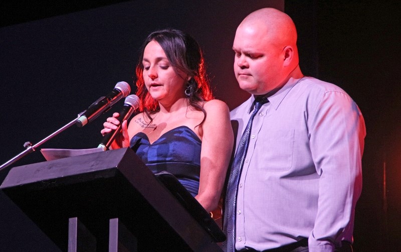 Ann and Tim Chislett talked about their struggle with the lack of mental health services in the region at the hospital gala on Feb. 20.