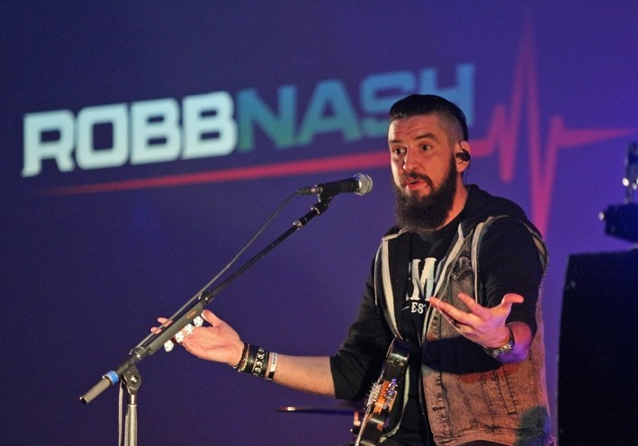 Public speaker and musician Robb Nash performed a concert in Bonnyville on March 4 at the C2.