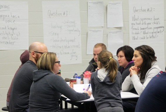 On Feb. 23 parents of French immersion students in Cold Lake gave their input on the future of the program. Last week, NLSD trustees were presented with recommendations based 