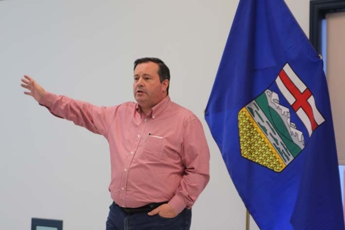 Jason Kenney was in Bonnyville last week to speak about his candidacy for the PC leadership.