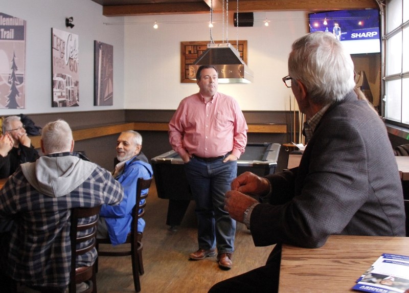 Jason Kenney was spreading the word of a united Alberta, as he made a stop in Cold Lake Tuesday afternoon.