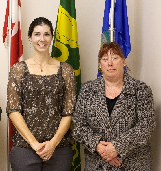 Glendon Mayor Laura Papirny and Coun. Nancy Pelletier are two of the just three women in municipal politics in Bonnyville and the MD.