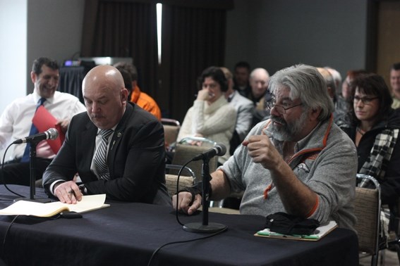 Many local representatives were in attendance at the St. Paul electoral boundary commission hearing on Jan. 23 to let their thoughts known.