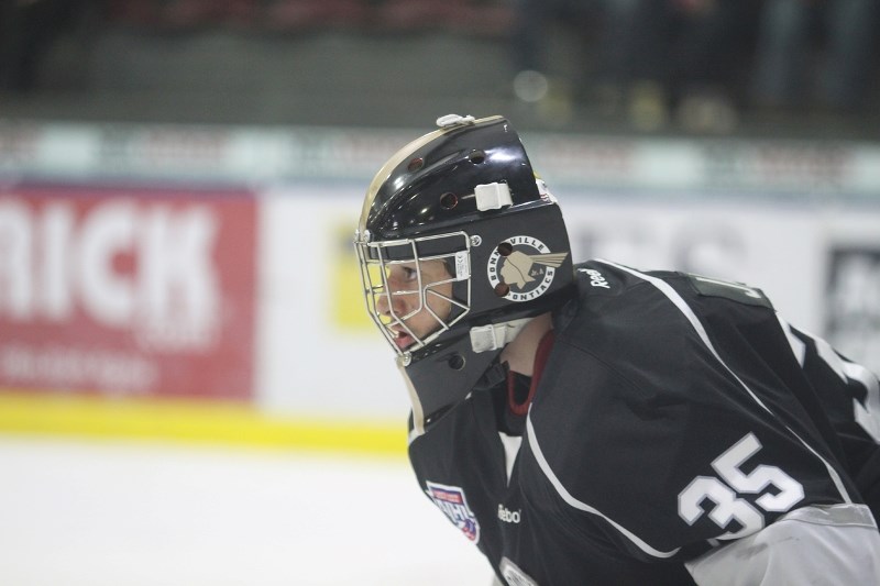 Robert Jacobson is a member of the Pontiacs who travelled from Los Angeles to play for Bonnyville.