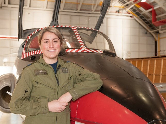 Capt. Vanessa Fulford, a flight test engineer at 4 Wing Cold Lake, is one of 72 candidates hoping to become the next Canadian astronaut.