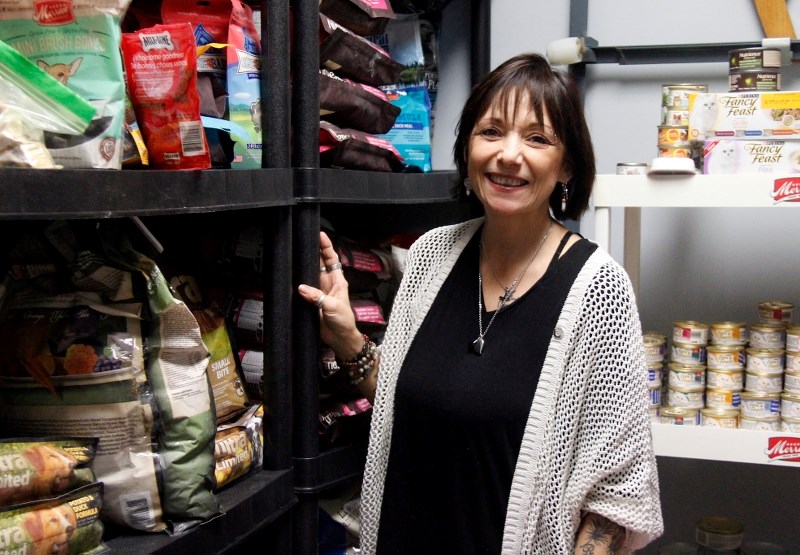 Debbie Marcellus has started Cold Lake&#8217;s first pet food bank, and has already served 26 families since the end of December.