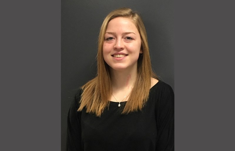 Notre Dame High School student Natalie Thompson was ranked No. 1 in U18 triple jump after a jump of 11 metres, 70 centimetres.