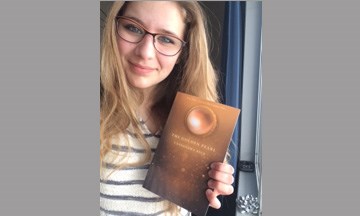 Cassandra Beck, 19, just published her first novel, The Golden Pearl.