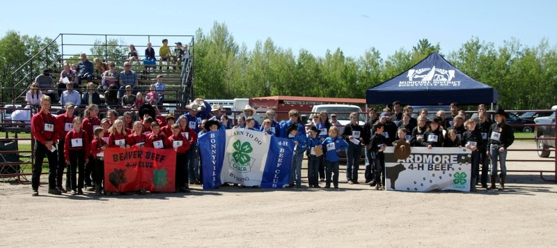 On Monday, May 29, 4-H clubs fromt actoss the district hosted their annual show and sale.
