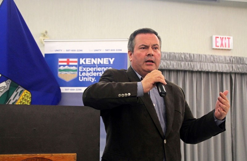 UCP leadership candidate Jason Kenney addressed local and provincial issues with residents during his province-wide campaign tour.