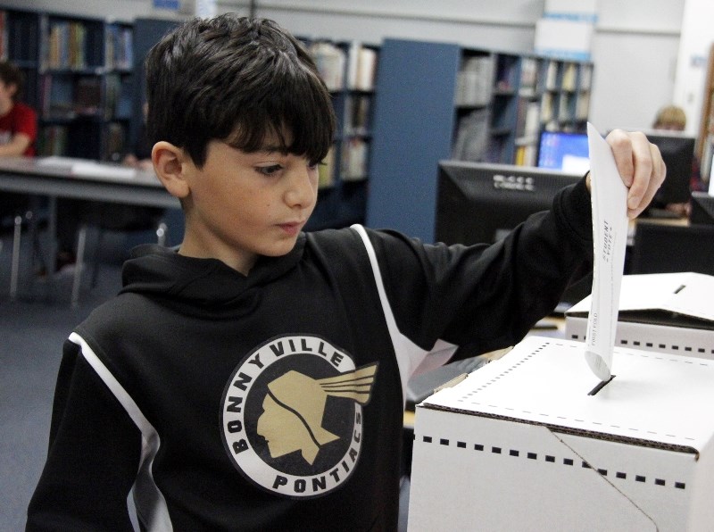 Students across the Lakeland took to the polls on Thursday, Oct. 12 and Friday, Oct. 13, as part of a student vote. The young voters were choosing candidates for their