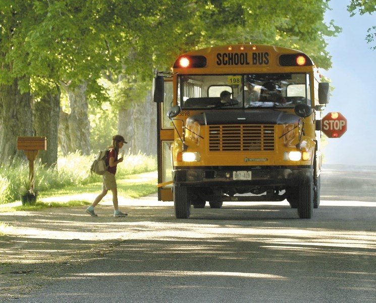 Bus drivers have been calling into the MD to complain about drivers passing regardless of their red lights flashing.