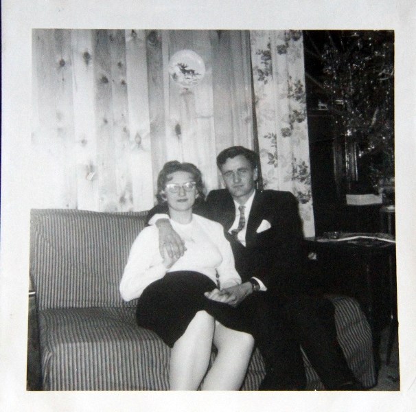 This is a photo of Olive and Gilbert Martin before they were married.