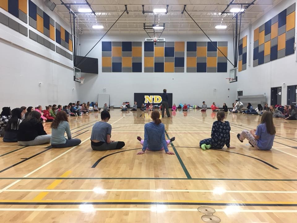 Students spent two days sharing their experiences at the annual LCSD girls retreat.