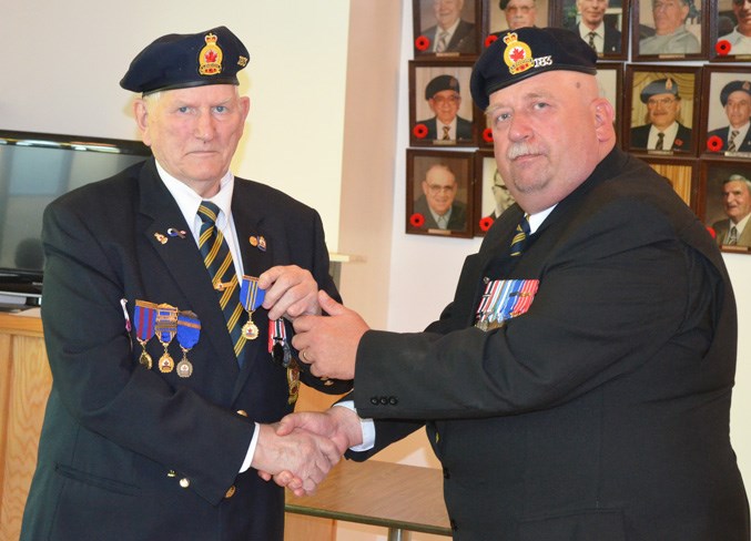  Duane Hite has been a member of the Royal Canadian Legion since he joined the military.