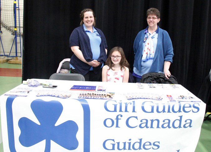  Girl Guides is an organization that relies of female volunteers to help run their programs, organize meetings, and act as role models for their Guides. This year, Leila Brosseau, volunteer leader, Jayd Sherwood, 11-year-old Girl Guide, an Kassi Davidson, volunteer leader, represented the Bonnyville Girl Guides group.