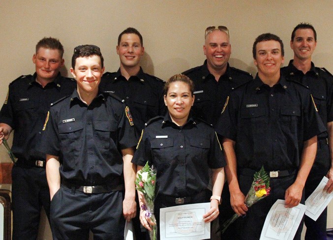  Station 5 welcomed seven new firefighters to their team.