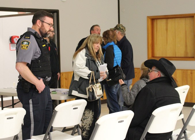  Peace officer Dan Hansen discussed tips to prevent a vehicle from being stolen.