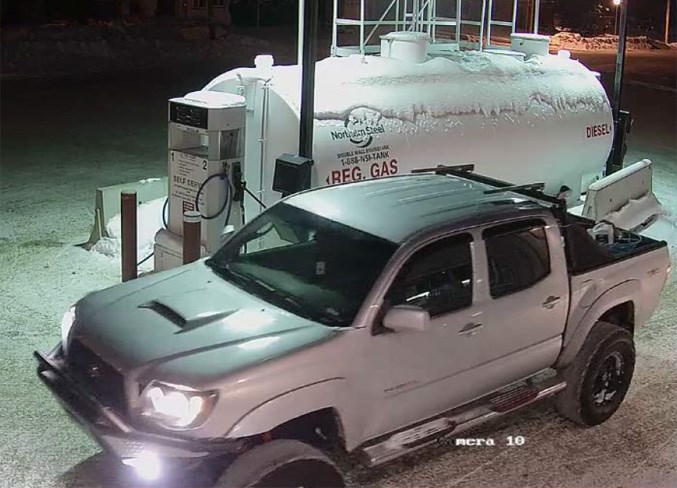  This is the first vehicle involved in the attempted break and enter.