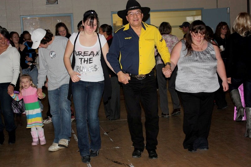 New Year&#8217;s Eve celebrations in local communities will give people the chance to break out their dancing shoes, as in this picture from last year&#8217;s New