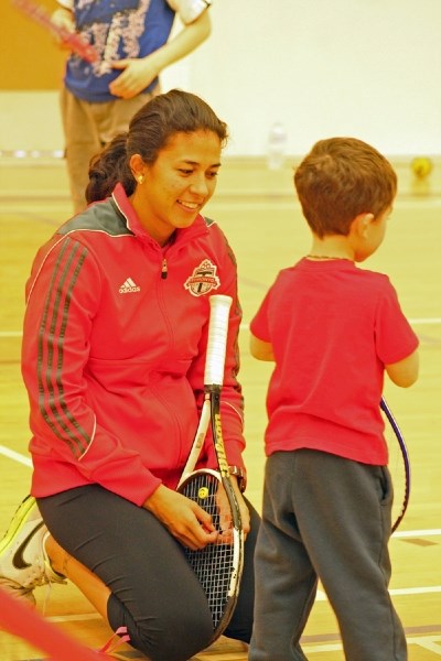 Carolina Escamilla is the new coach for the St. Paul Tennis Club. She played for the University of Kentucky&#8217;s varsity tennis team and represented her country at various 