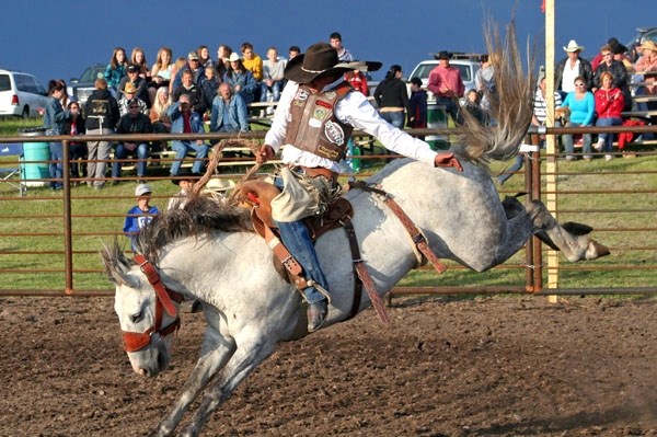 The annual Glendon Rough Stock Rodeo took place over the weekend where professional riders competed in the bareback, saddle bronc and bull riding competitions.