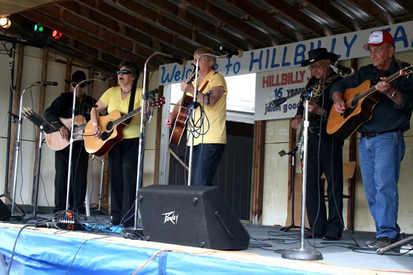 Performers take the stage at last year&#8217;s Hillbilly Jam.