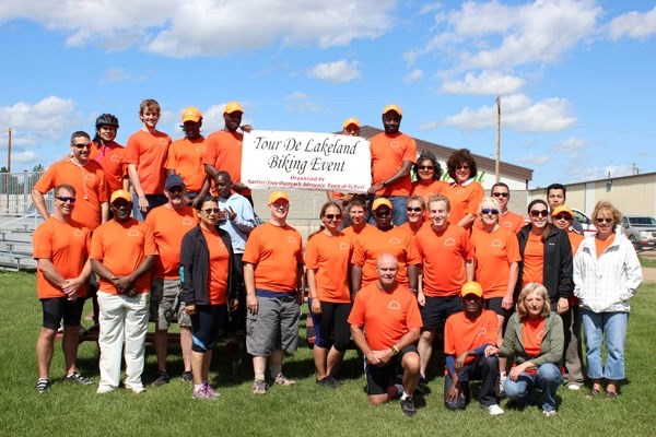 A melting-pot of northern Alberta residents came together in St. Paul on Saturday to take part in the first annual Tour de Lakeland, a 60 km ride from St. Paul to Saddle Lake 