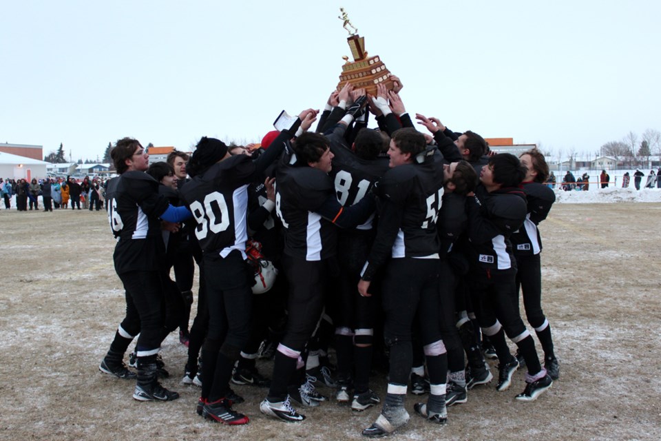 The St. Paul Lions defeated the Cold Lake Royals 40-21 on Saturday afternoon to claim their first Wheatland Football League championship in five years.