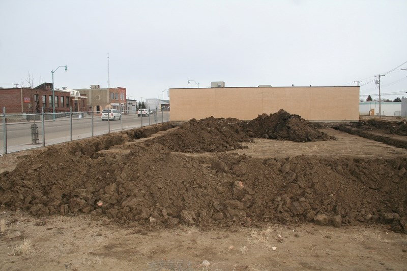 Construction on the new building for Joly McCarthy and Dion has begun on main street, across from the theatre. The building is expected to be completed by summer 2014.