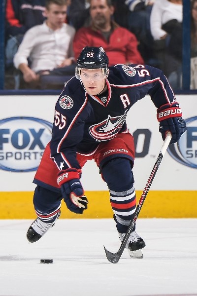 Elk Point&#8217;s Mark Letestu, of the Columbus Blue Jackets, currently has one goal and six assists through 23 games this season.