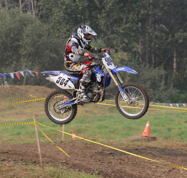 Riders caught some serious air at the B3 Motocross track on Aug. 16.