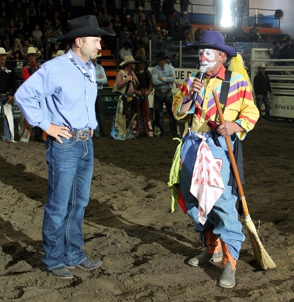 Ricky Ticky Wanchuk was named this year&#8217;s Cowboy of the Year, in a presentation made by LRA President Steve Friend on Aug. 28.