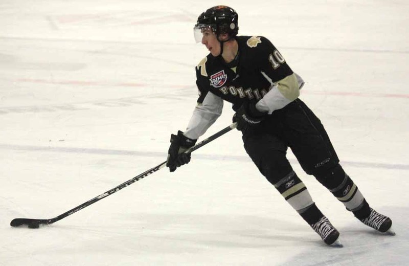 Dubeau is on a points streak with his current team, the Kindersley Klippers of the SJHL.
