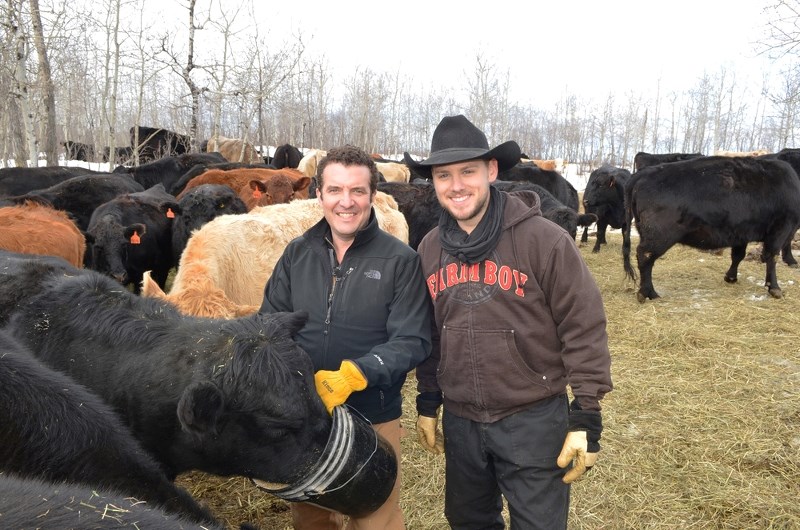 Ricker Mercer, from CBC&#8217;s The Rick Mercer Report, spent time at the Kissel farm in early March, filming a segment with local country music star Brett Kissel.