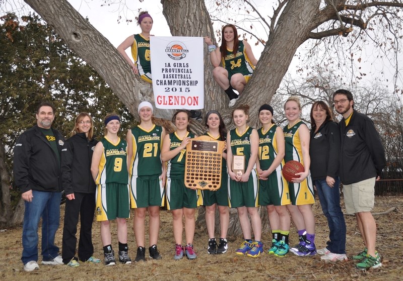 The Glendon School senior high basketball team have won the consolation championship at the 1A Girls Provincial Championships in Rosemary, which were held from March 19-21.